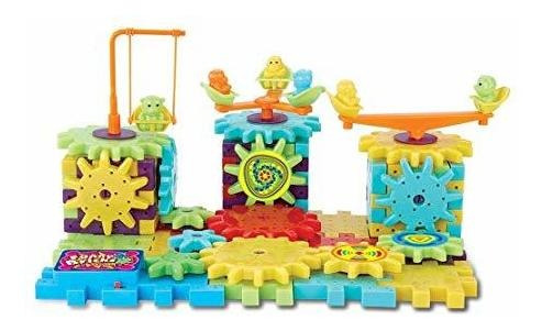 Interlocking Gears Building Blocks Construction Se