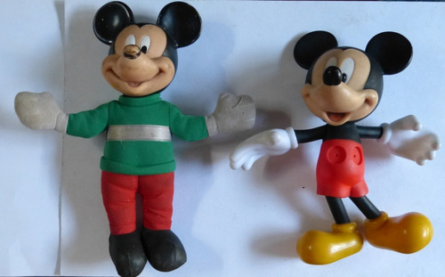 Muñecos Mickey Disney Y Mc Donalds Lote 24 Cms Y 27 Cms