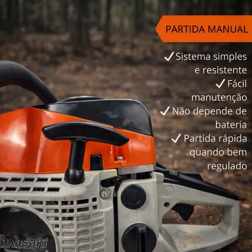 Motosserra Nakasaki 83cc Nk83cc 51cm 3hp Gasolina | MercadoLivre