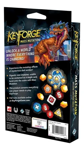 Keyforge - Mutación Masiva - Mazo Deluxe / Diverti