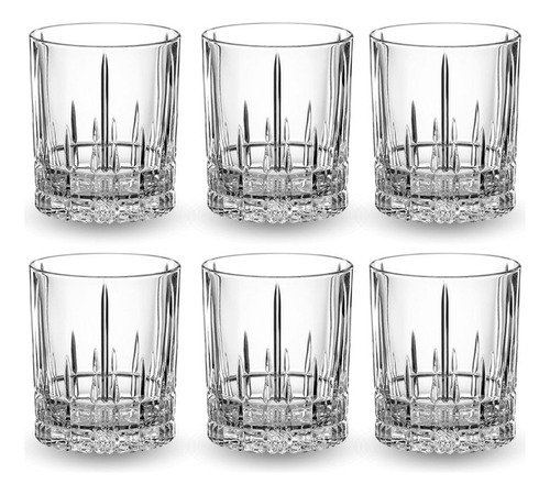 Vasos De Whisky En Vidrio Grabado Vasos Whiskey X6 Unid