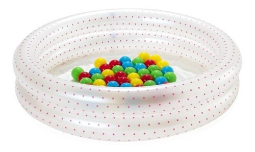 Piscina 2 Anillos Con 50 Pelotas 91x20cm (73l) - Bestway