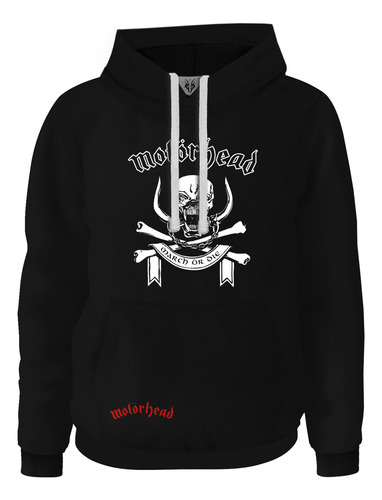 Hoodie Buzo Saco Rock Metal Motorhead War-pig