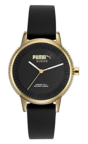 Reloj Puma Pu104252002 Women's Black Silicone Black Dial