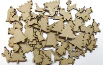 Comprar Combo 100 Navidad 5cm 25 Colibri 5cm 25 Estrellas Mdf Fibro