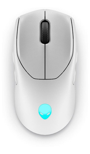 Mouse Gamer Sem Fio Alienware Tri-mode Aw720m Lunar Light