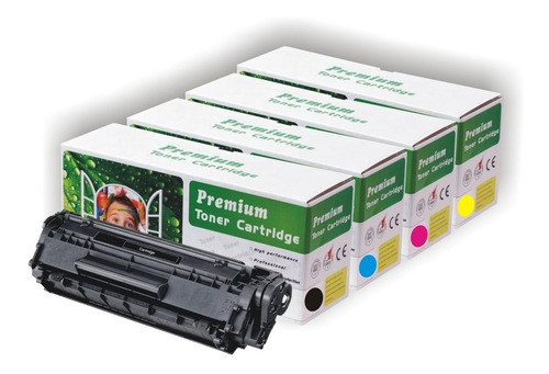 Combo X 4 Toner Alternativo 304a Laser Color Cp2025 Cm2320