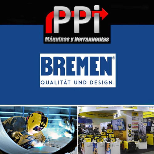 Imagen 5 de 6 de Pistola Pintar Soplete Gravedad Hvlp Bremen + Acople Rapido