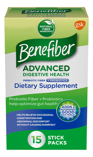 Benefiber Advanced Digestive Health - Suplemento De Fibra Pr