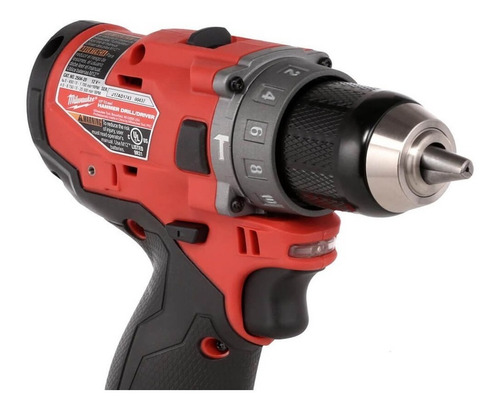 Imagen 4 de 8 de Taladro Atornillador Milwaukee 2504-259a Fuel Percutor 12v