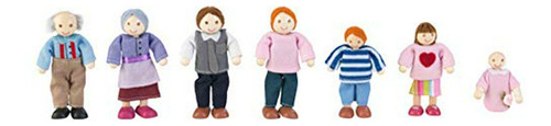 Kidkraft Muñeca Kidkraft Doll Familia De 7 Caucasica