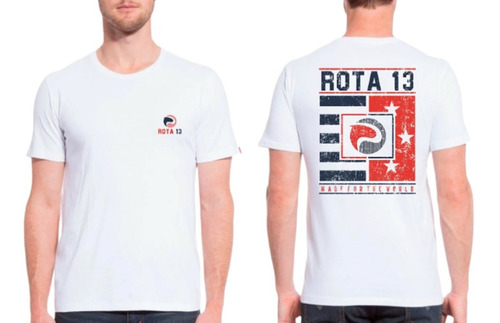 Kit 10 Camiseta Camisa Masculina Rota 13 Estampada Atacado