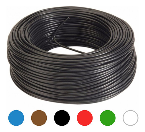 X 100 Mts Cable Unipolar 1mm Wirecon Profesional Fábrica