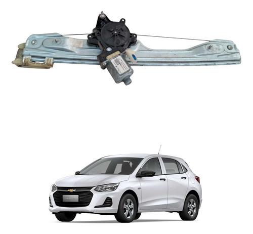 Máquina Vidro Traseiro Esquerdo Gm Onix 1.0 Turbo 2020