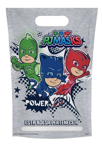 Bolsa Dulces Cumpleaños Pj Masks X 6 Cotillón Activarte