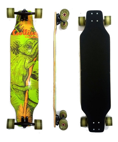 Longboard Shape Cooltive Rodas Hondar Rolamento Abec 9