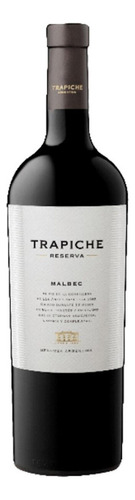Pack De 6 Vino Tinto Trapiche Reserva Malbec 750 Ml