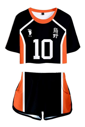 Haikyuu Cosplay Disfraz Hinata Shoyo Karasuno School Sc...