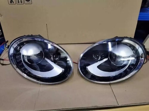 Farol De Led Volkswagen Fusca Tsi Par