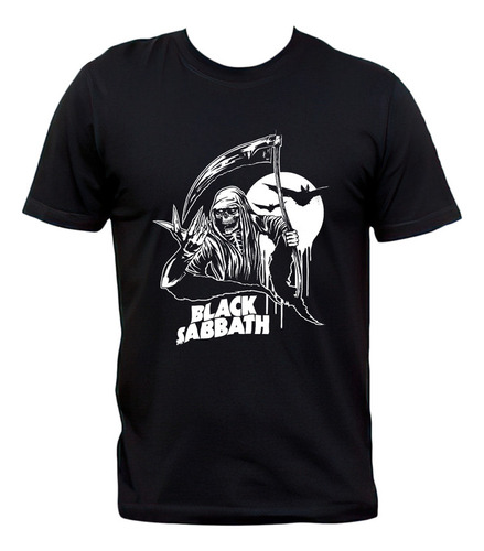 Remera Black Sabbath Parca Algodón Premium