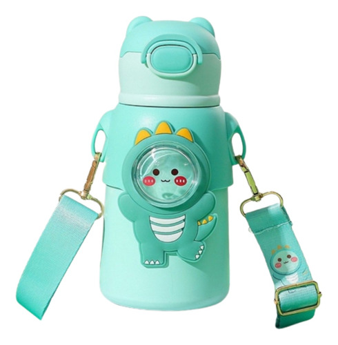 Termo Botella Agua Niños Escolares Acero Inoxidable Kawaii1.