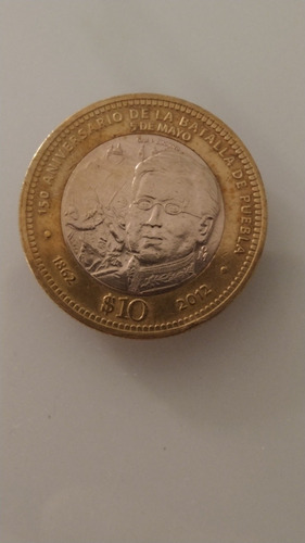 Moneda De Colección 10 Pesos 