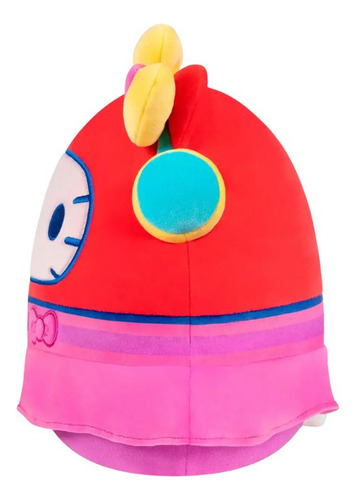 Pelúcia Squishmallows Hello Kitty Arcade Colorida 23cm Vermelho E Rosa