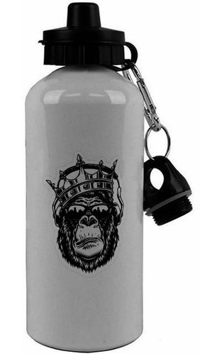 Botella Aluminio Hoppy Doble Tapa King Kong Ar68