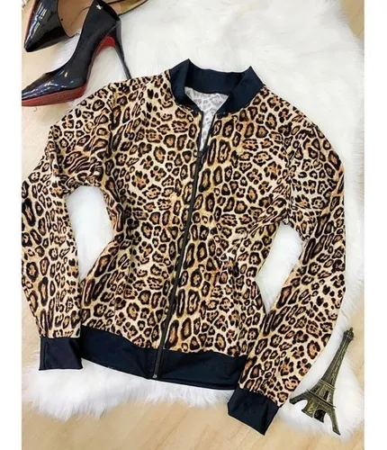 Jaqueta bomber hotsell feminina onça