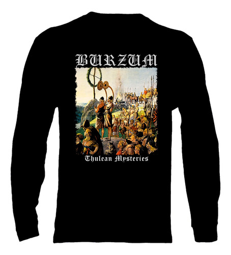 Polera Manga Larga Burzum - Ver 13 - Thulêan Mysteries