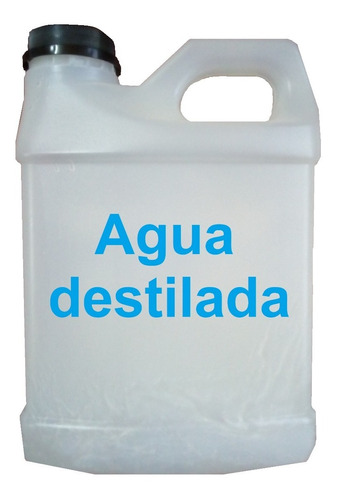 Agua Destilada, 4 Litros.