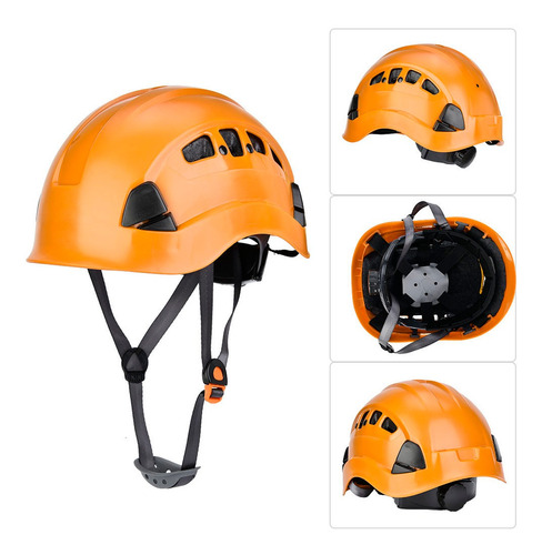 Casco De Rescate Outdoor Rock Safety Rappelling Gear Belay