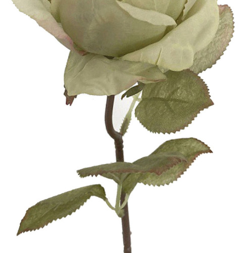 Decoración De Mesa Con Rosas Artificiales, Color Verde