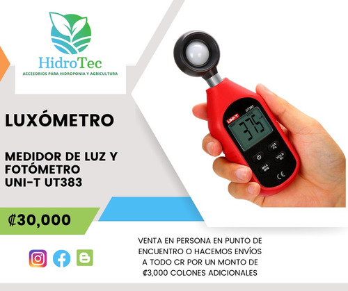 Luxómetro: Medidor De Luz Y Fotómetro Uni-t Ut383