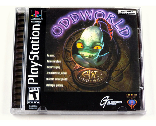 Oddworld Abes Oddysee Original Playstation 1 Ps1
