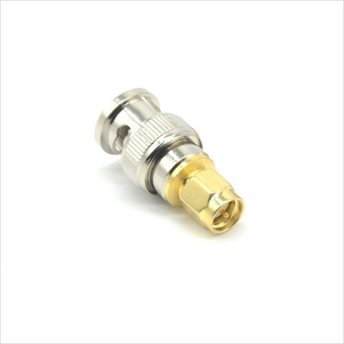 Adaptador Conector Sma Macho A Bnc Macho, Uso Profesional Rf