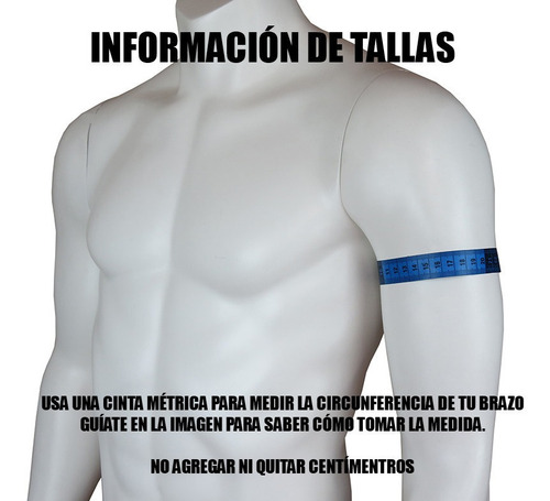 Imagen 7 de 7 de Arnés De Cuero Sintético Para Pecho Y Brazo Modelo Thor