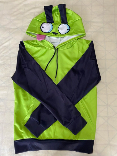 Sudadera Con Capucha Zim Anime Cosplay Gil Zim Invader Doom