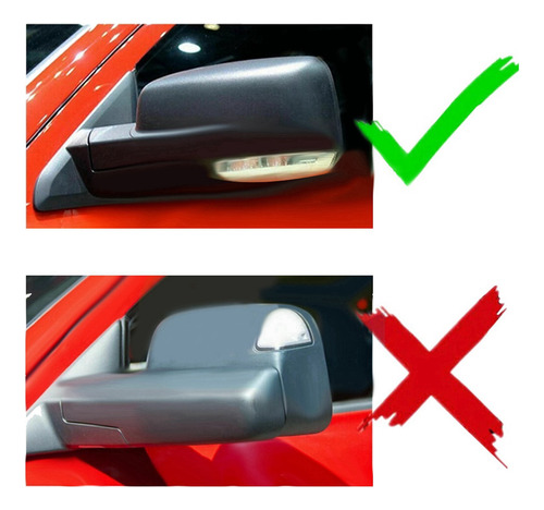 Queenly-3x Para Cruze J300 De 2009 A 2015, Led, Retrovisor M