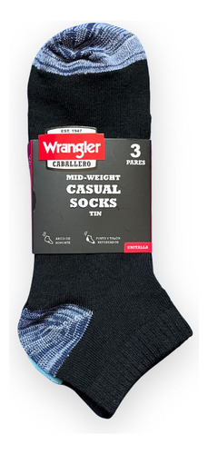 Pack De 3 Pares Tin Wrangler Calcetines Unitalla