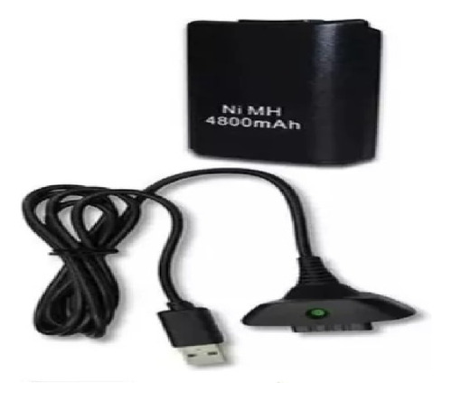 Bateria 4800mah Con Cable Cargador Para Control Xbox 360