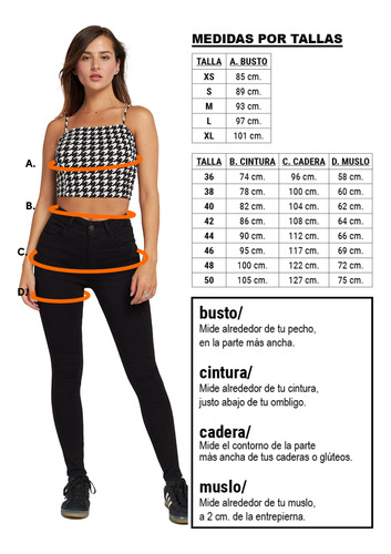 Jeans Mujer Tiro Alto Pitillo 1694 Grafito Paradise Jeans