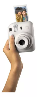 Cámara Fujifilm Instax Mini 12 Clay White + 10 Fotos