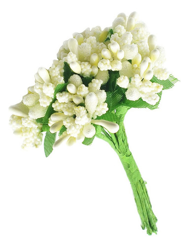 Manojo De Flores Artificiales, Ramo De Novia, 6 Cabezas,