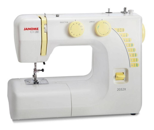 Máquina De Coser Janome 2032x Blanca 220v Mas Regalo