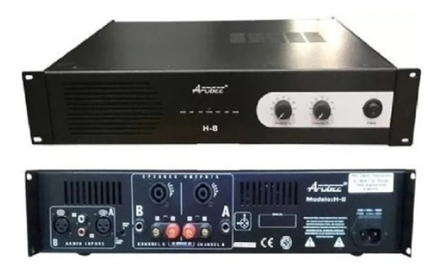 Amplificador De Potencia 600w Apogee H-8 Profesional 