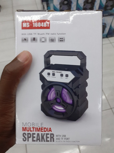 Mini Caixa Bluetooth Ms-1604bt