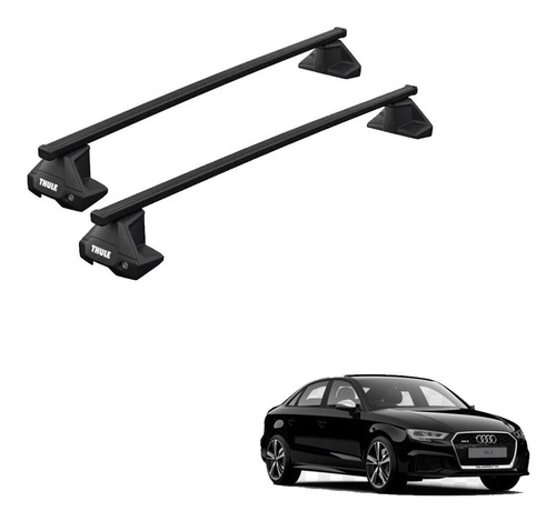 Rack Bagageiro Thule  Evo Audi A3 Sedan 2021 Em Diante