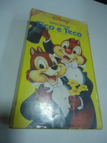 Vhs Original Meus Amigos Tico E Teco