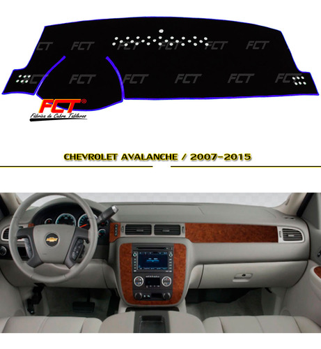 Cubre Tablero Chevrolet Avalanche / 2007 2009 2012 2013 2015